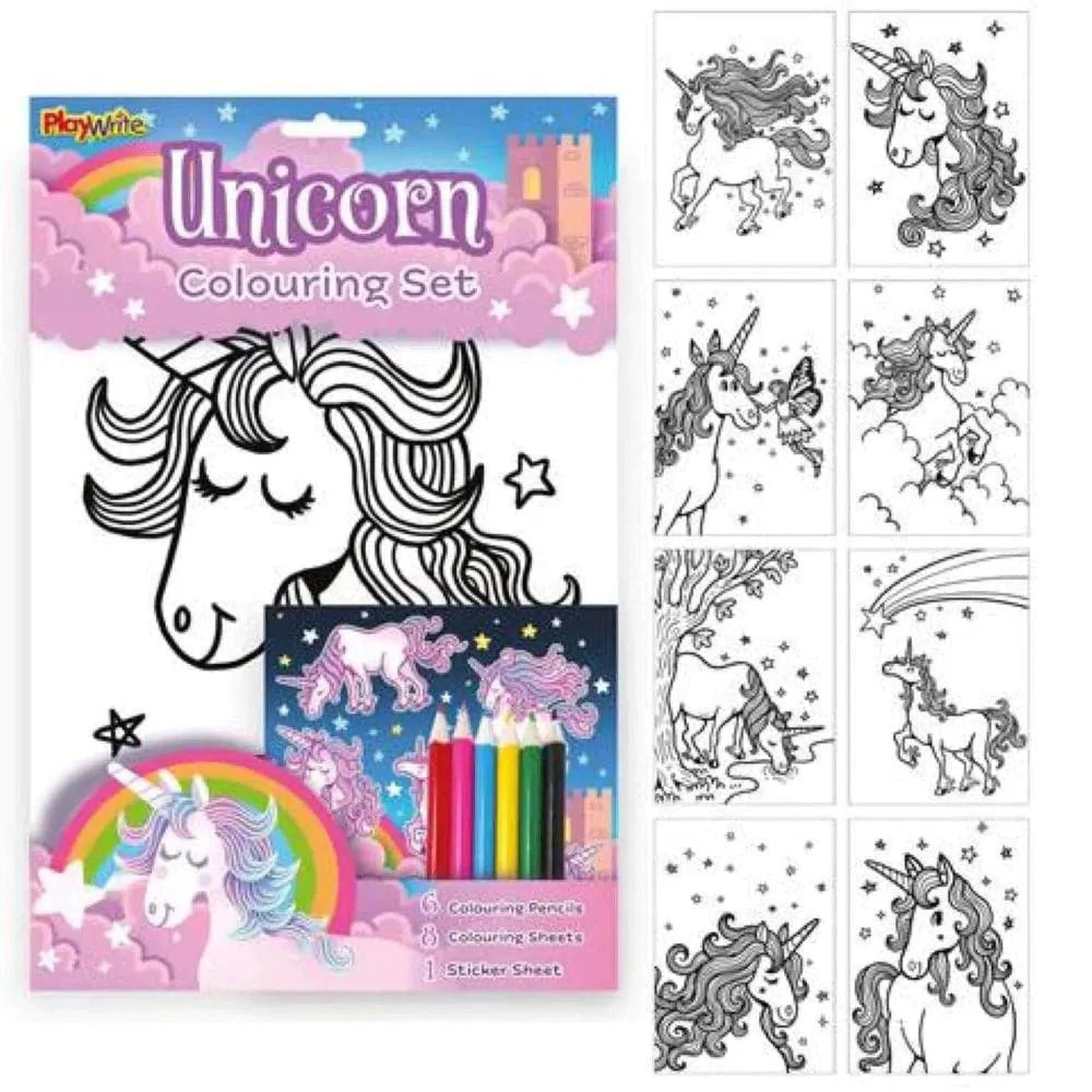 Unicorn Colouring Activity Pack - PoundToys